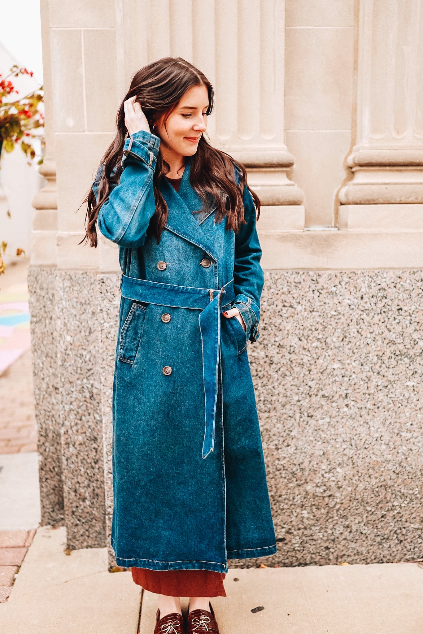 NEW YORK TIMES TRENCH COAT