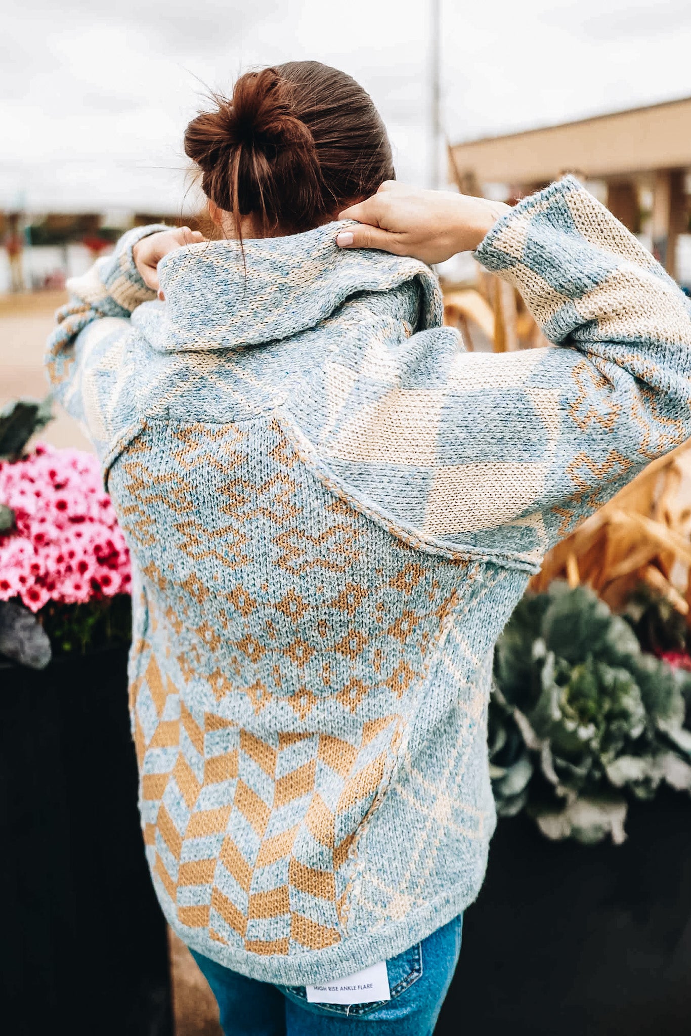 DENVER SLOPES STITCHED CARDIGAN