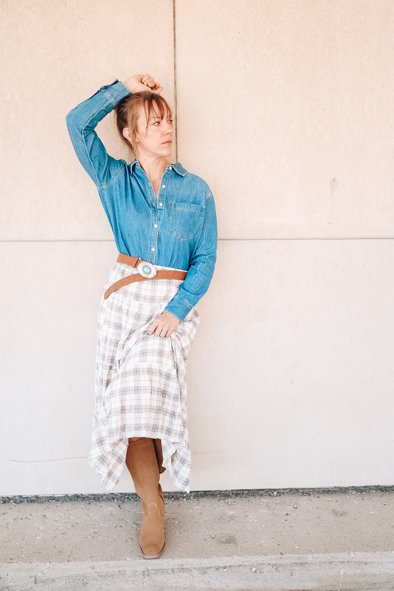TOMMI TIERED SKIRT
