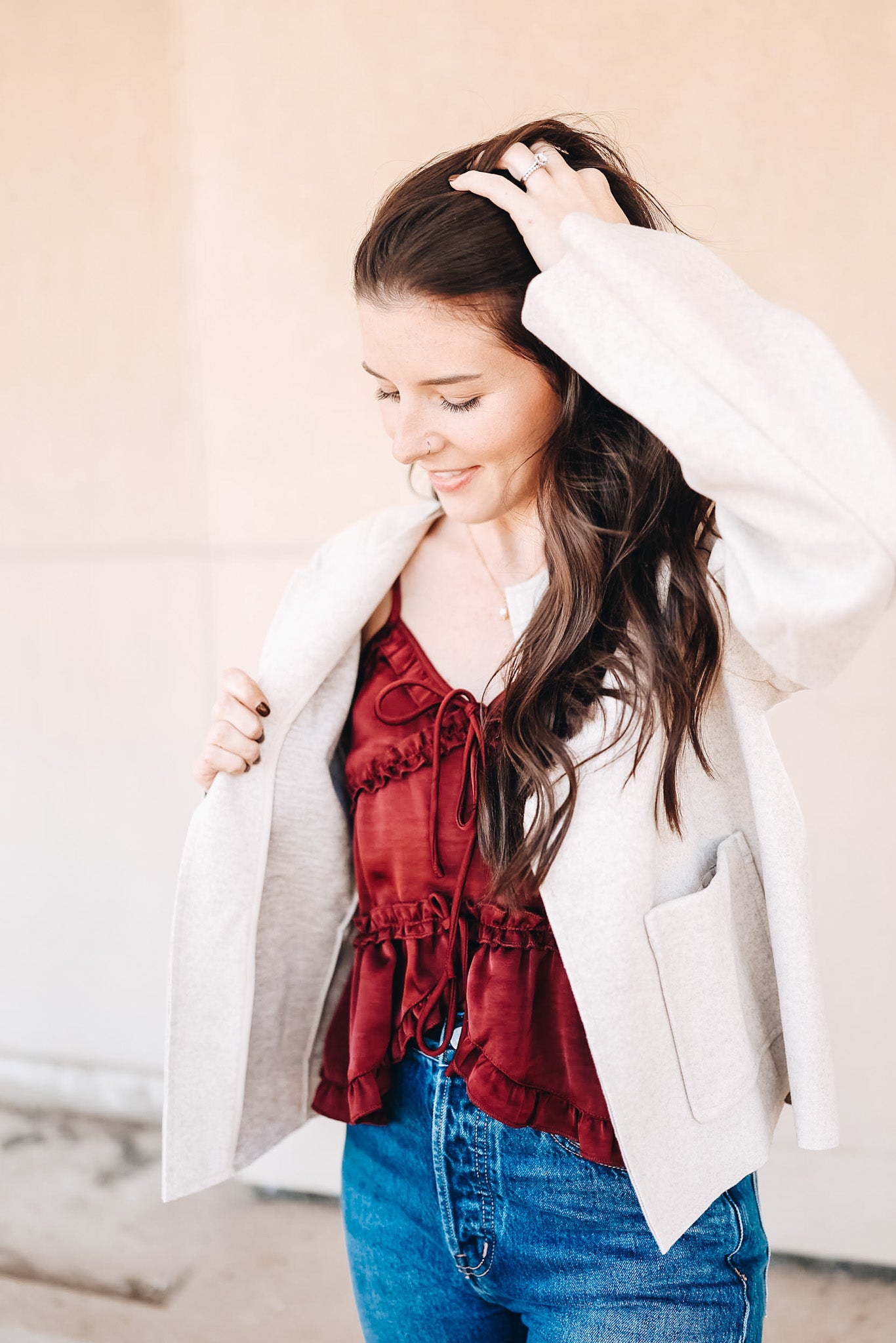 WHINNEY WOOL JACKET