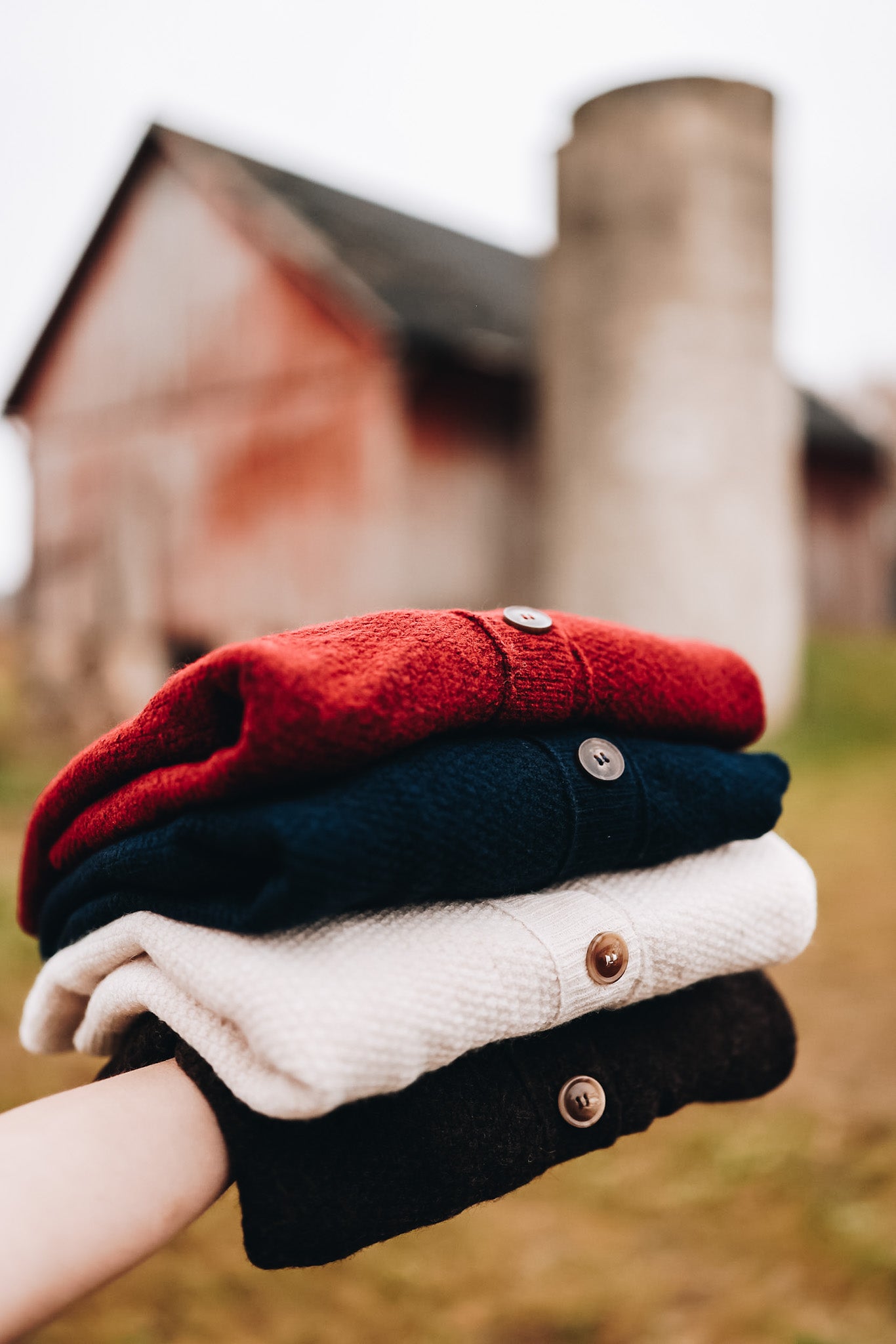 BLACK FRIDAY BUTTON DOWN CARDIGAN