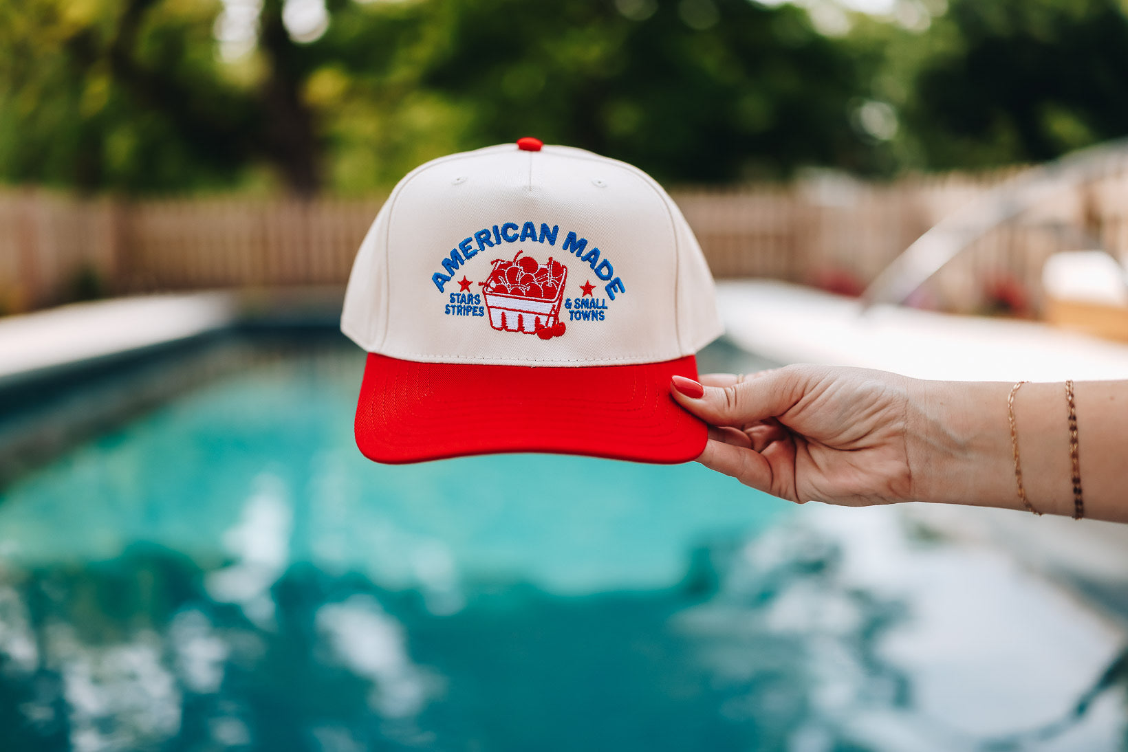 AMERICAN MADE TRUCKER HAT