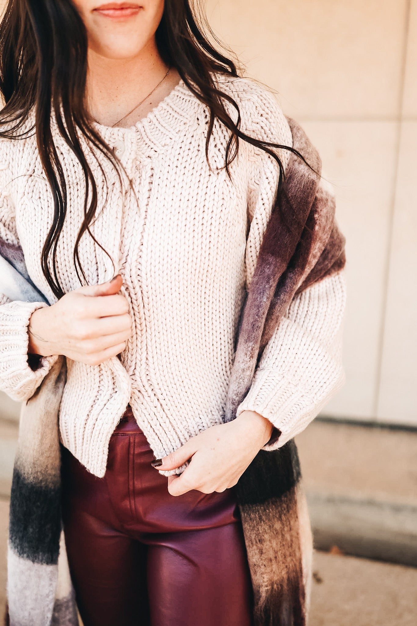DANCE MORE BUTTONED CARDIGAN