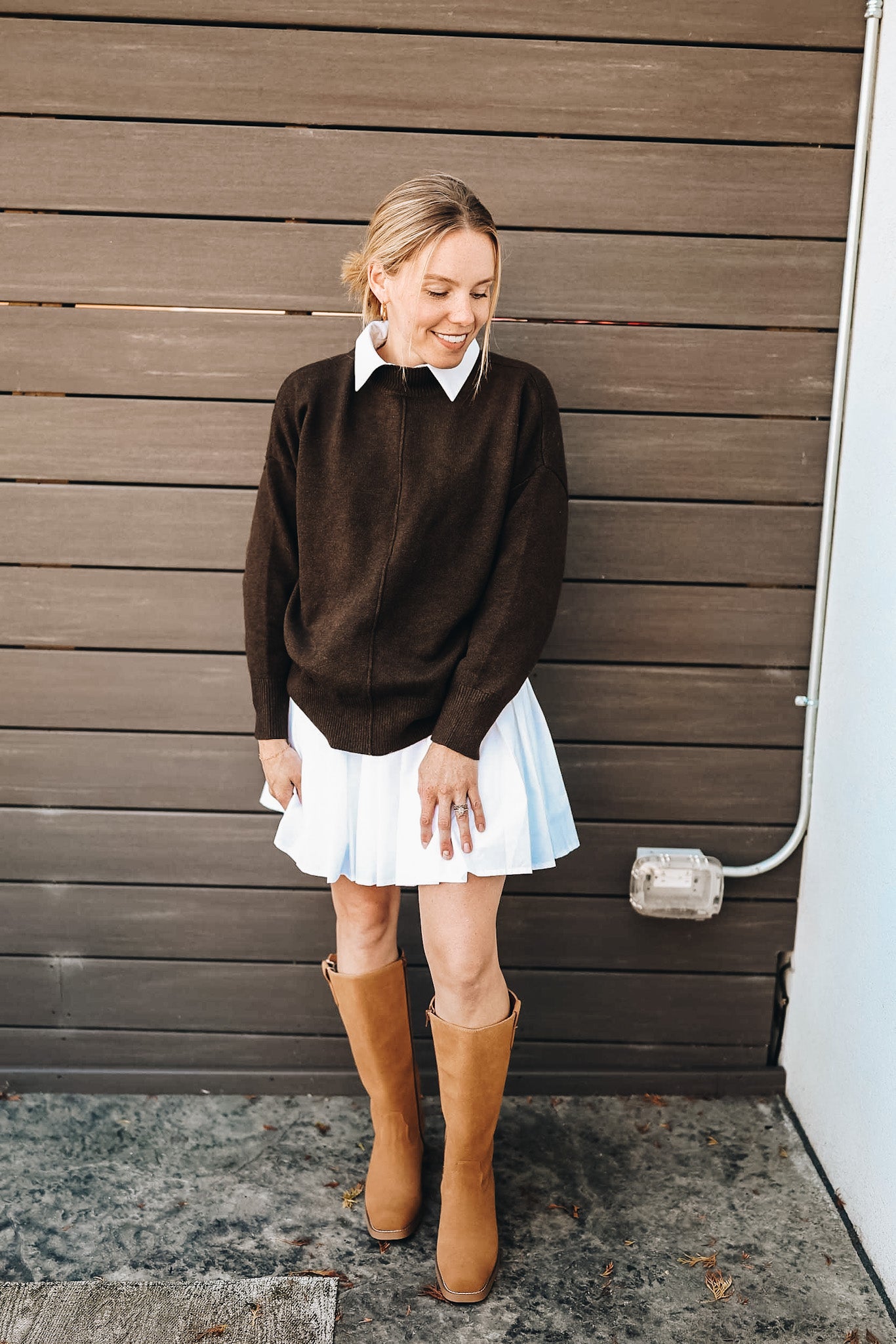 LAYER ME UP SHIRT DRESS
