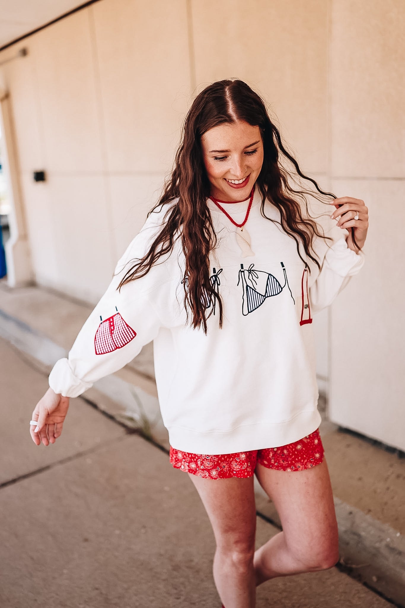 RAISING THE FLAG SWEATSHIRT