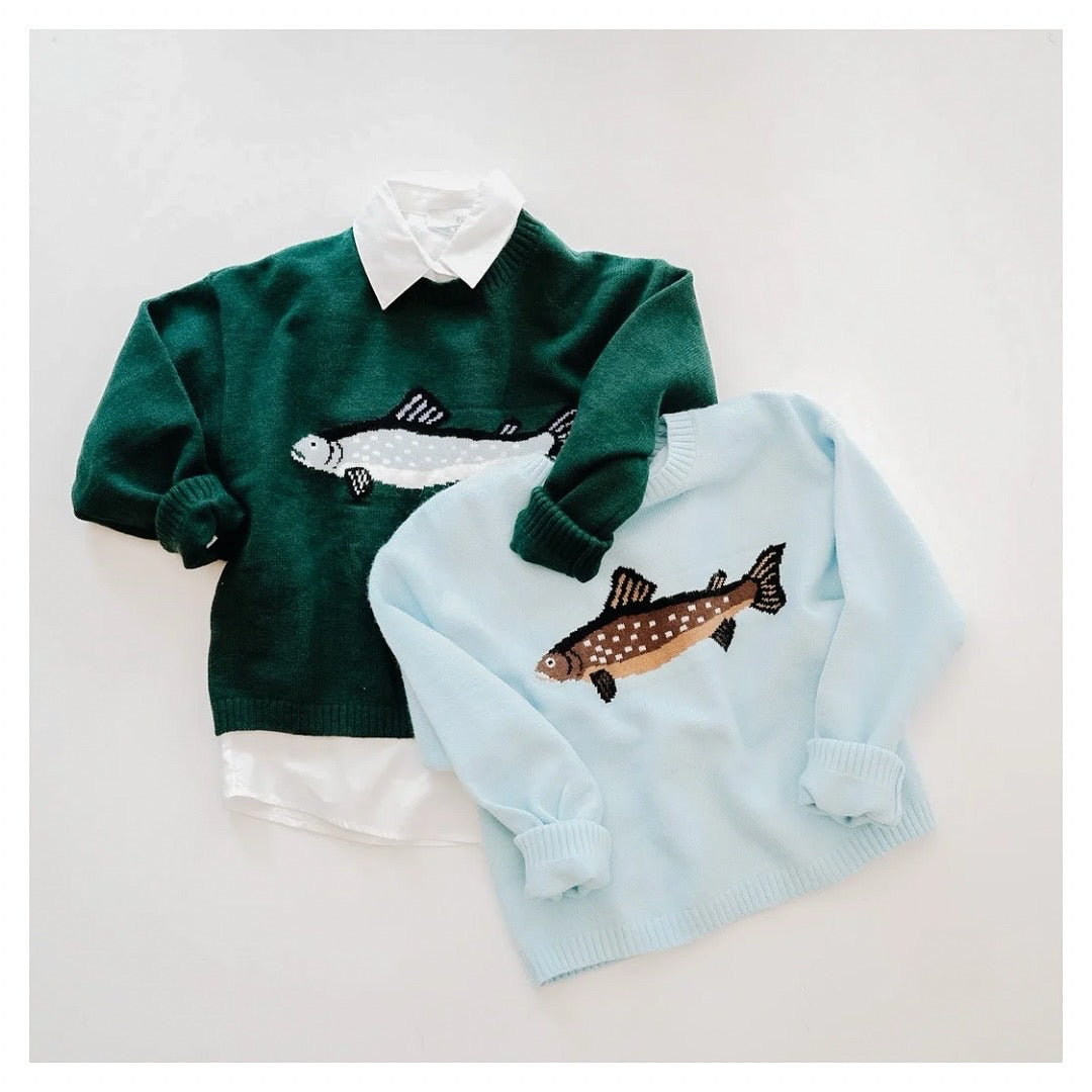 FISHERMAN CREWNECK SWEATER