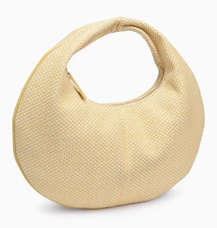 FARRAH STRAW HANDBAG