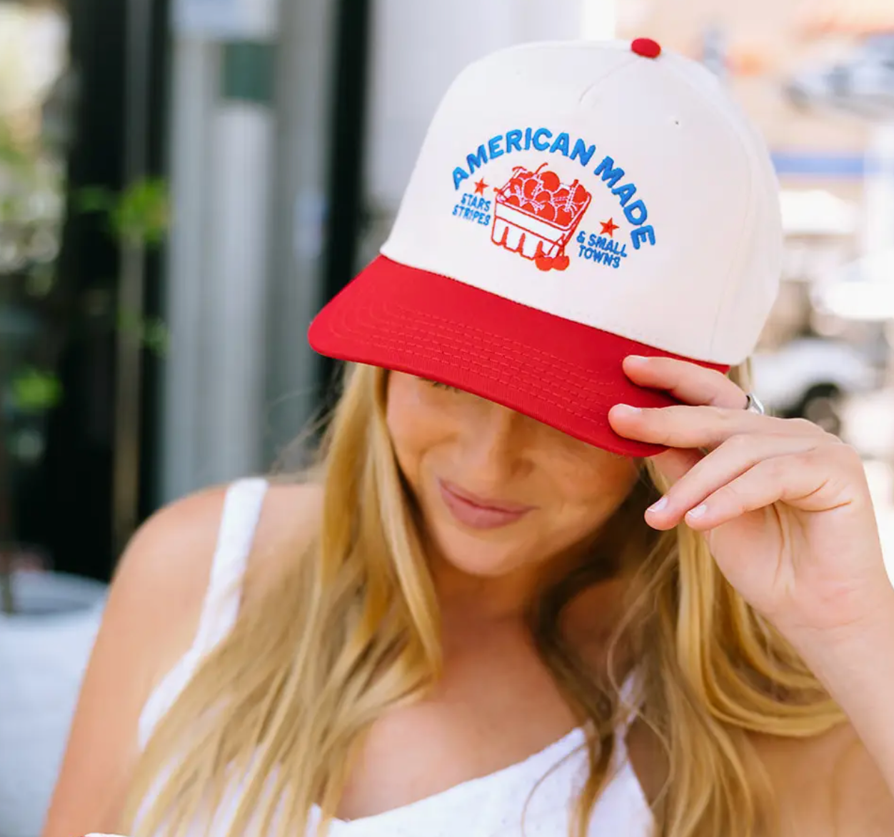 AMERICAN MADE TRUCKER HAT