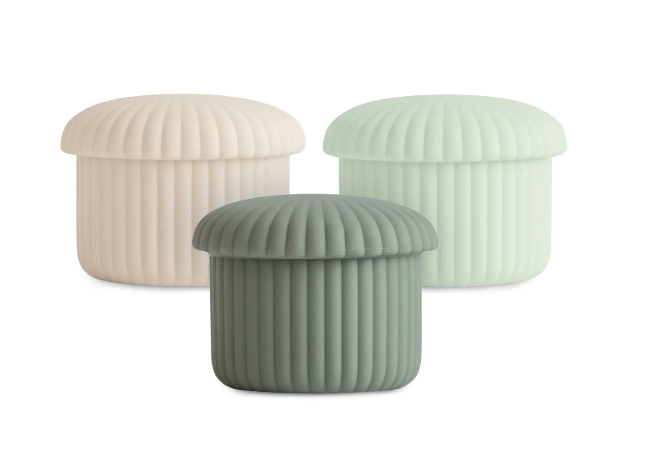 Silicone Baby Food Containers 3-Pack