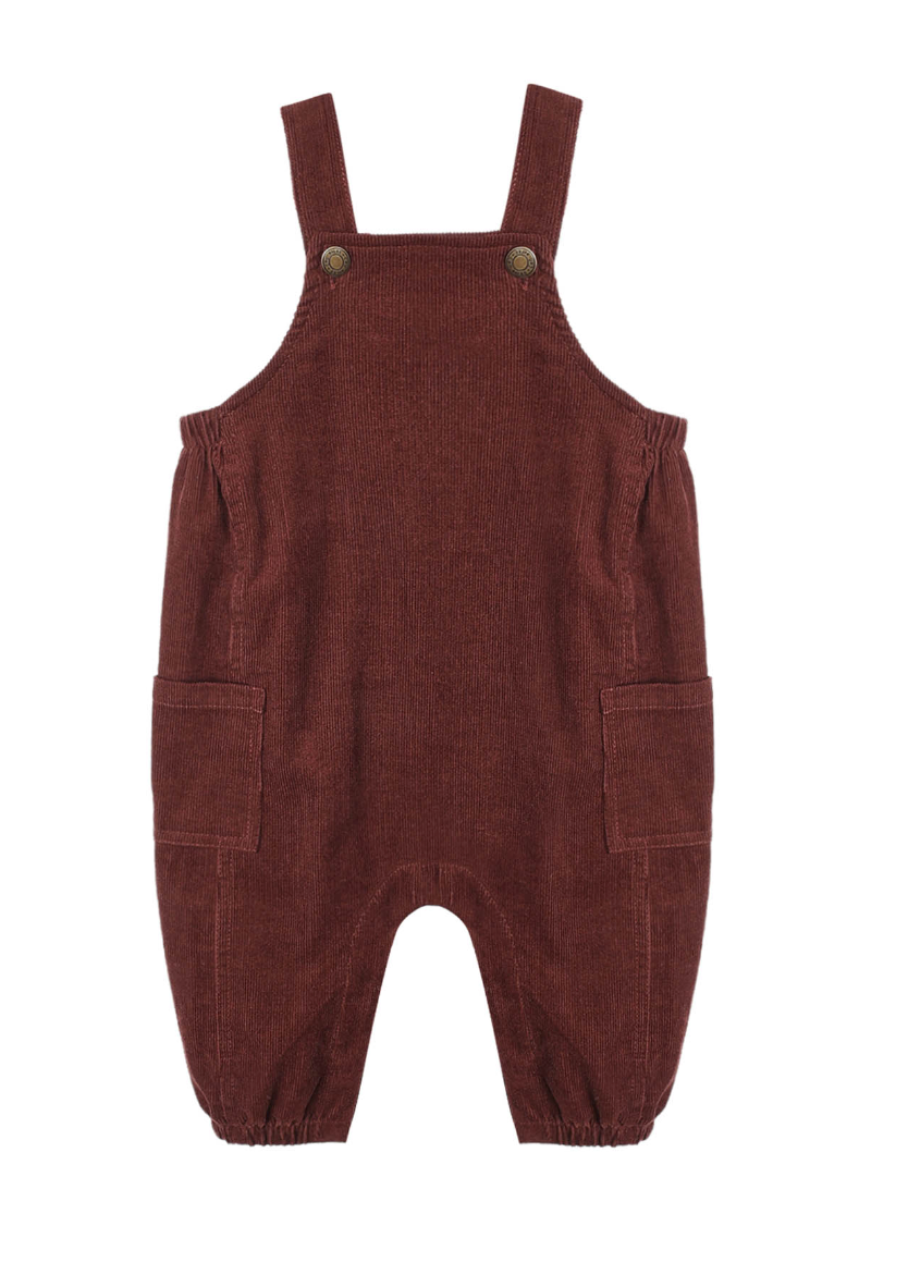 CARGO OVERALLS || BURGUNDY