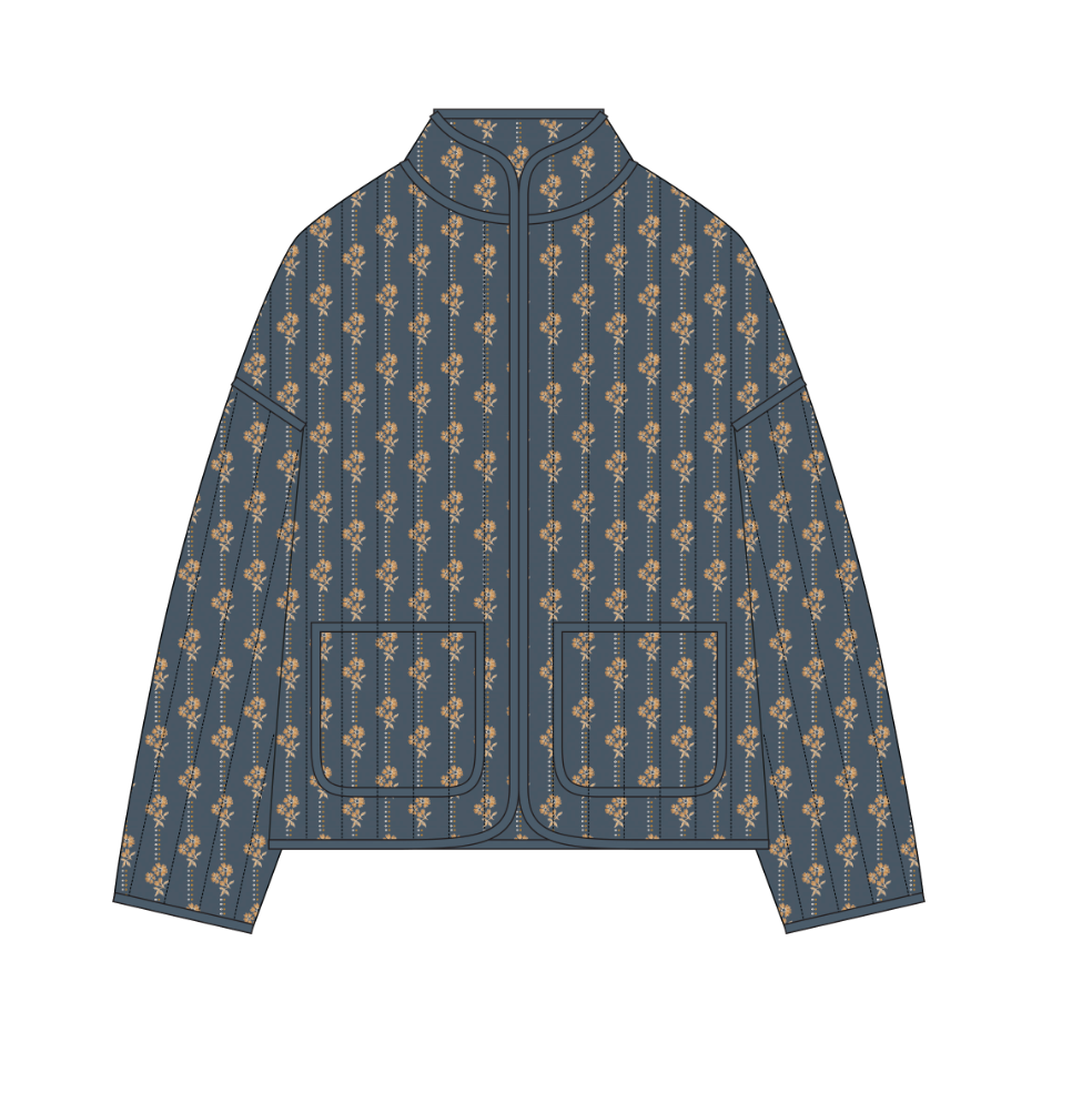 QUILTED JACKET || VINTAGE BLOOM