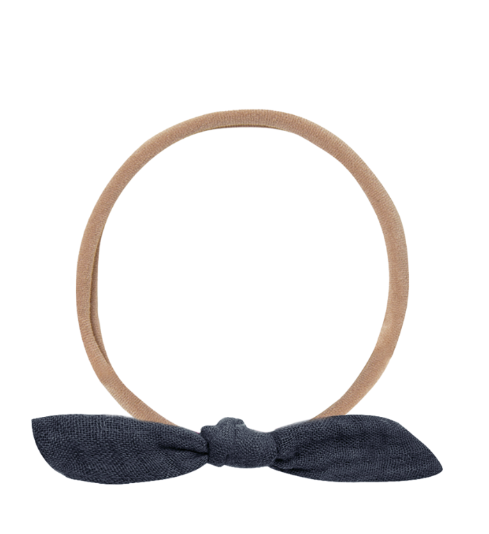 LITTLE KNOT HEADBAND || NAVY