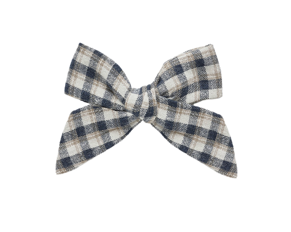 BOW || NAVY CHECK