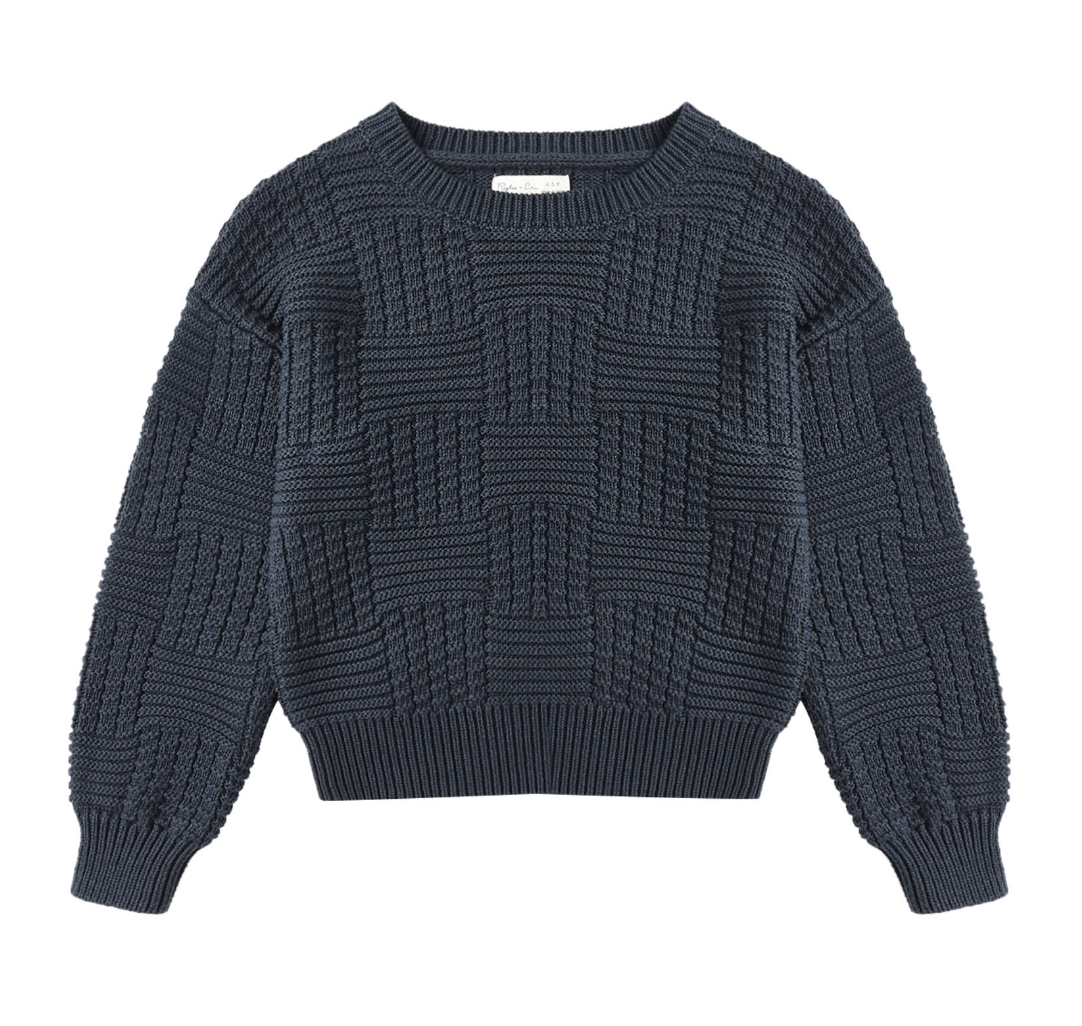 ASPEN SWEATER || NAVY