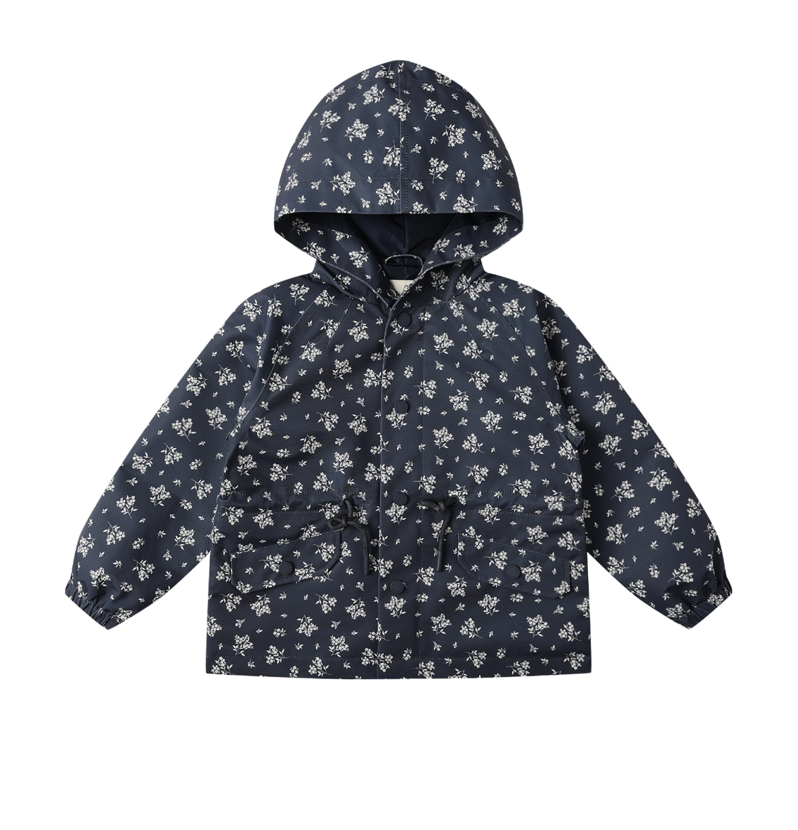 RAINCOAT || BLUE FLORAL