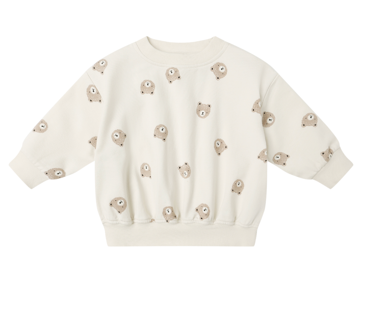 RELAXED SWEATSHIRT || BROWN BEAR
