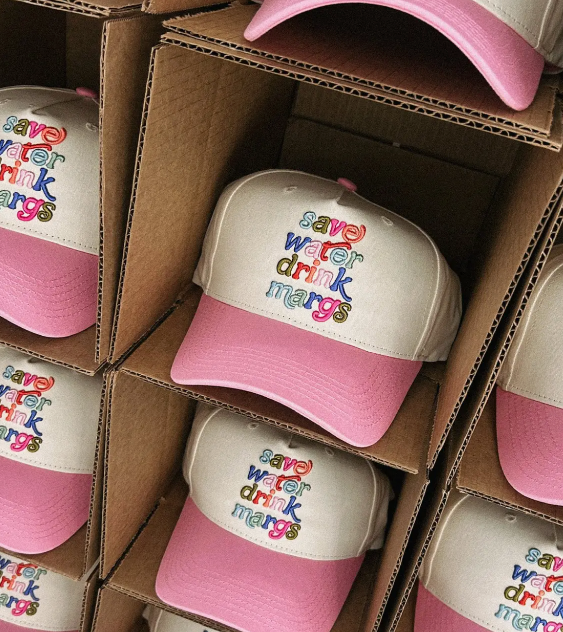 SAVE WATER DRINK MARGS TRUCKER HAT