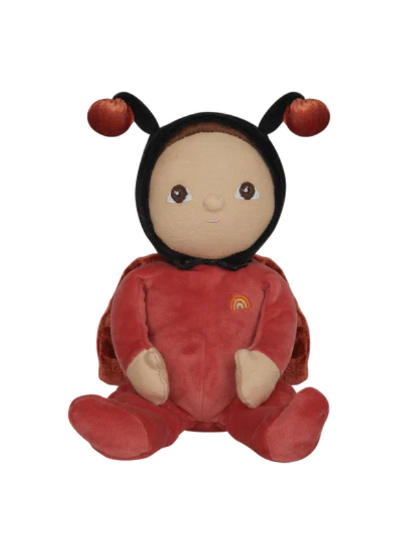 Dinky Dinkum Dolls - Lola Ladybug - Red