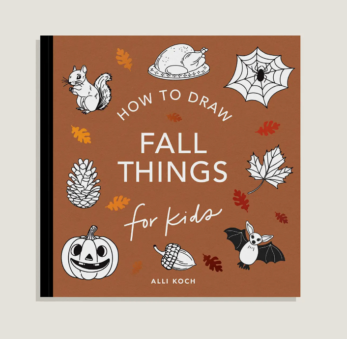 Fall Things: How To Draw Books For Kids