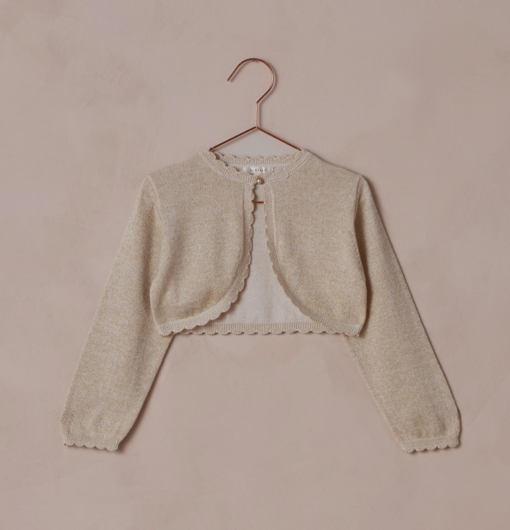 BOLERO SWEATER | CHAMPAGNE