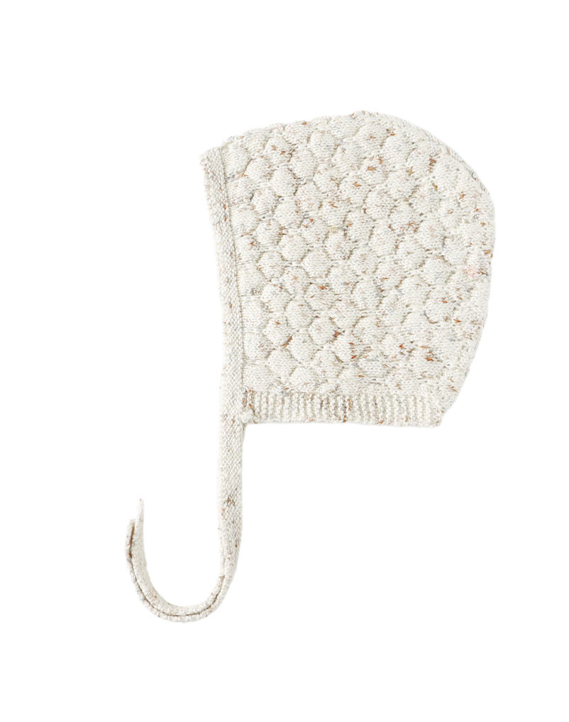 KNIT BONNET || NATURAL CONFETTI