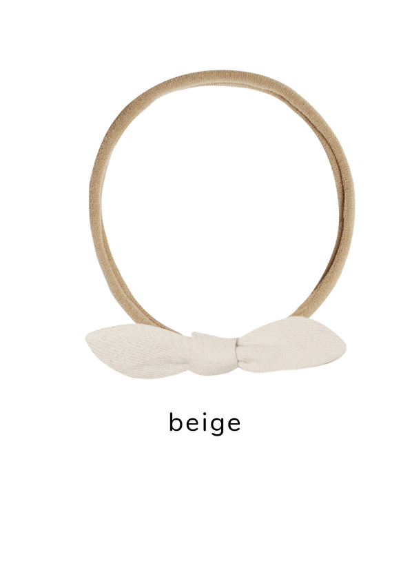 LITTLE KNOT HEADBAND || NATURAL