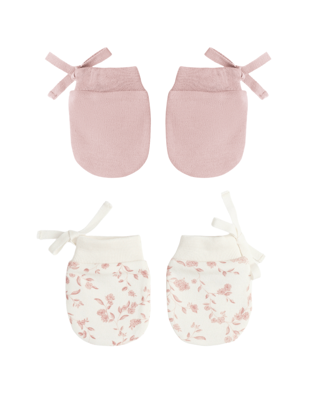 NO SCRATCH MITTENS, SET OF 2 || ROSE, FRENCH GARDEN