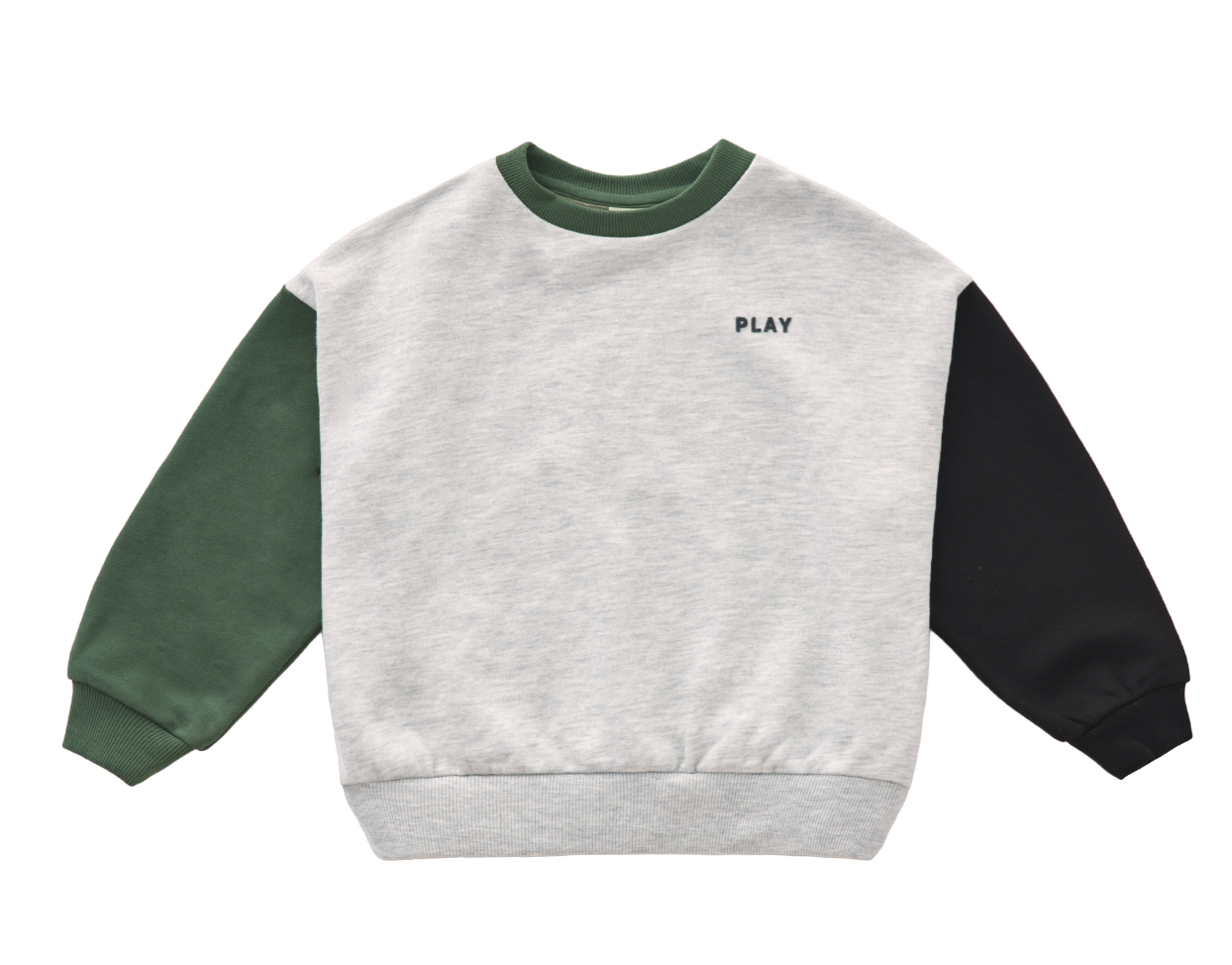 RELAXED SWEATSHIRT || HEATHERED ASH