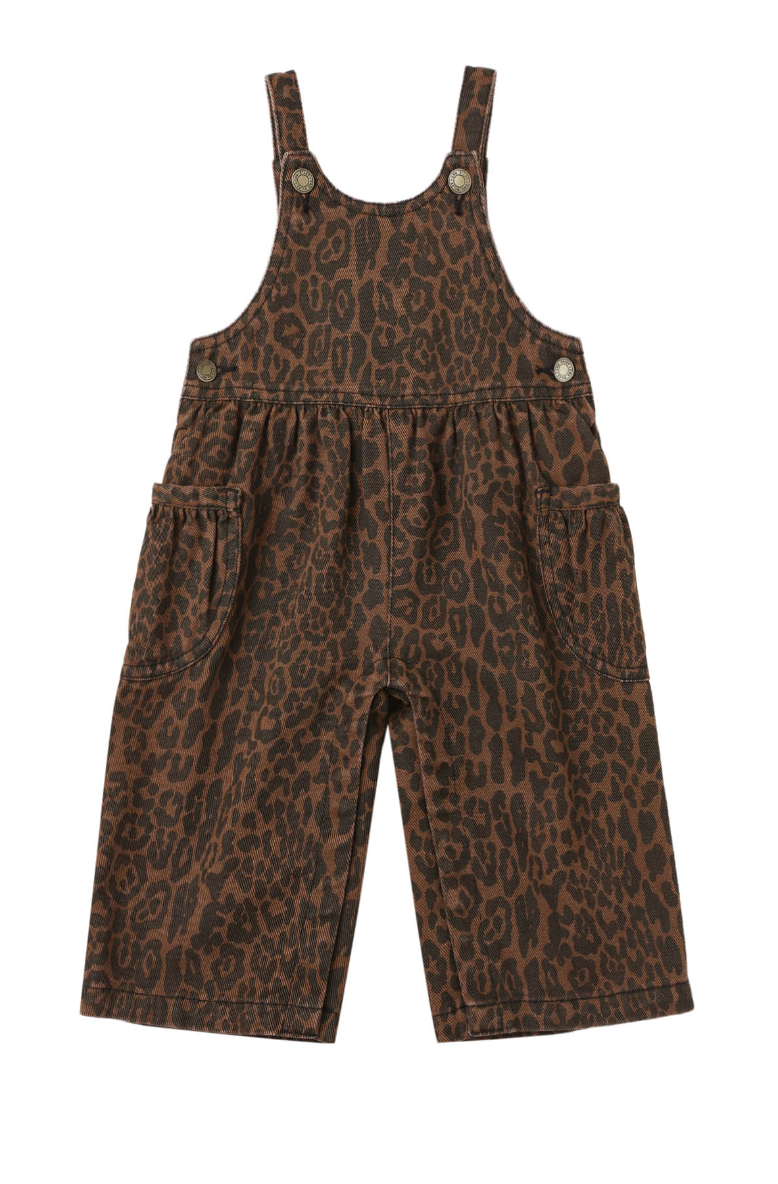 WIDE LEG OVERALL || LEOPARD