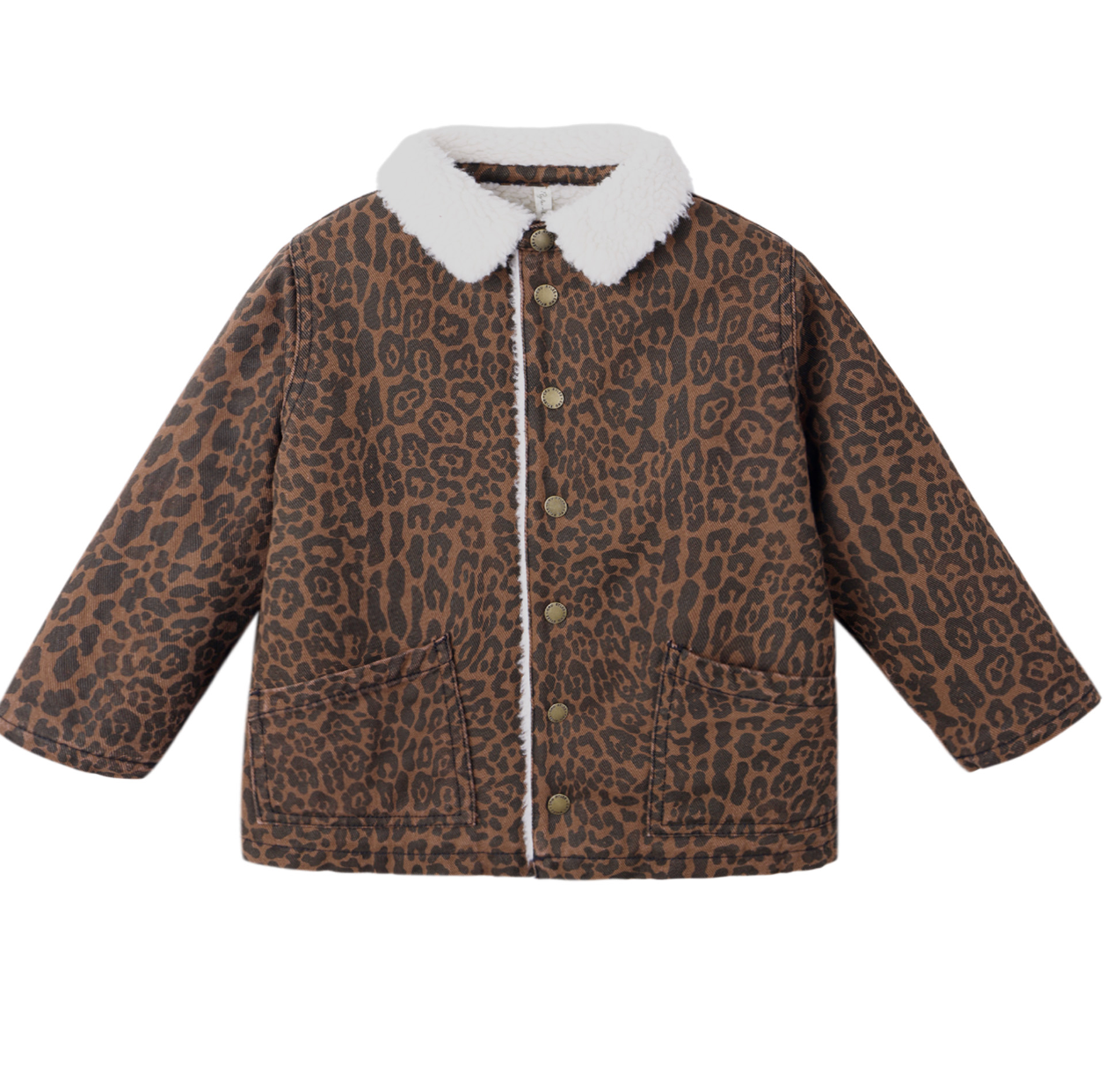 LONG CHORE COAT || LEOPARD