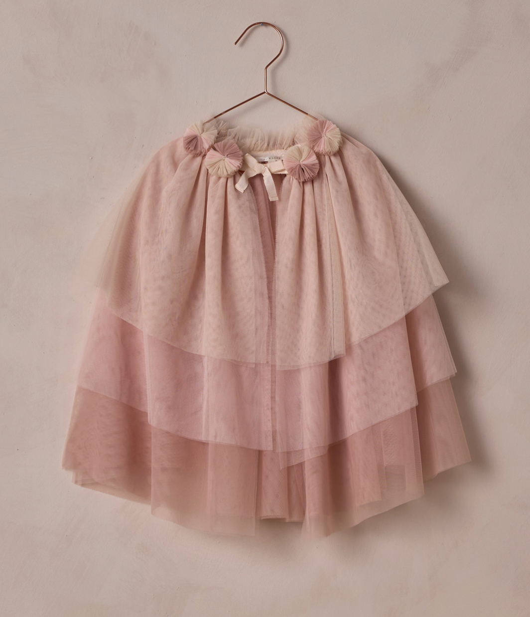 TULLE CAPE | PINK OMBRE