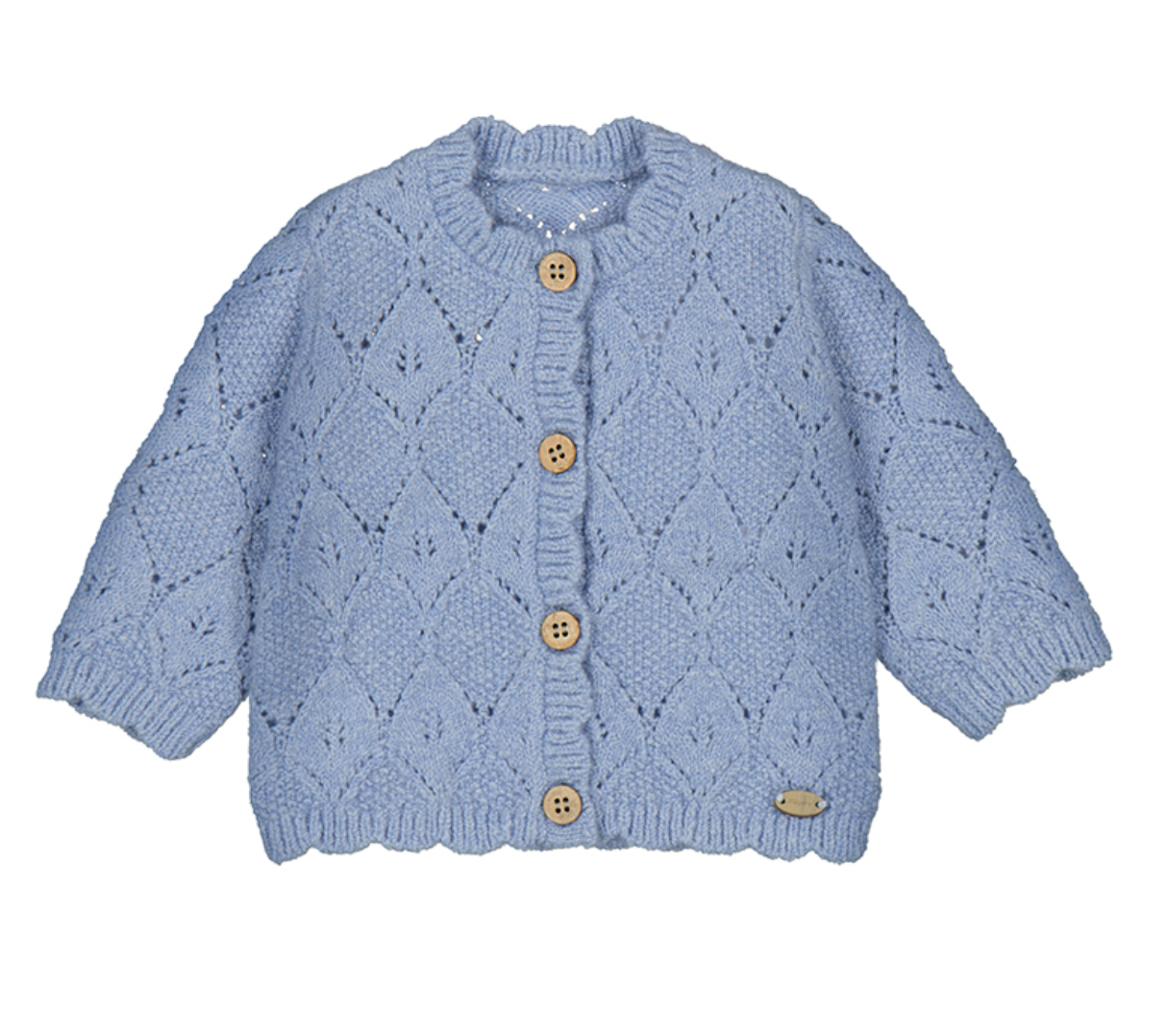 Sky Blue Knit Cardigan