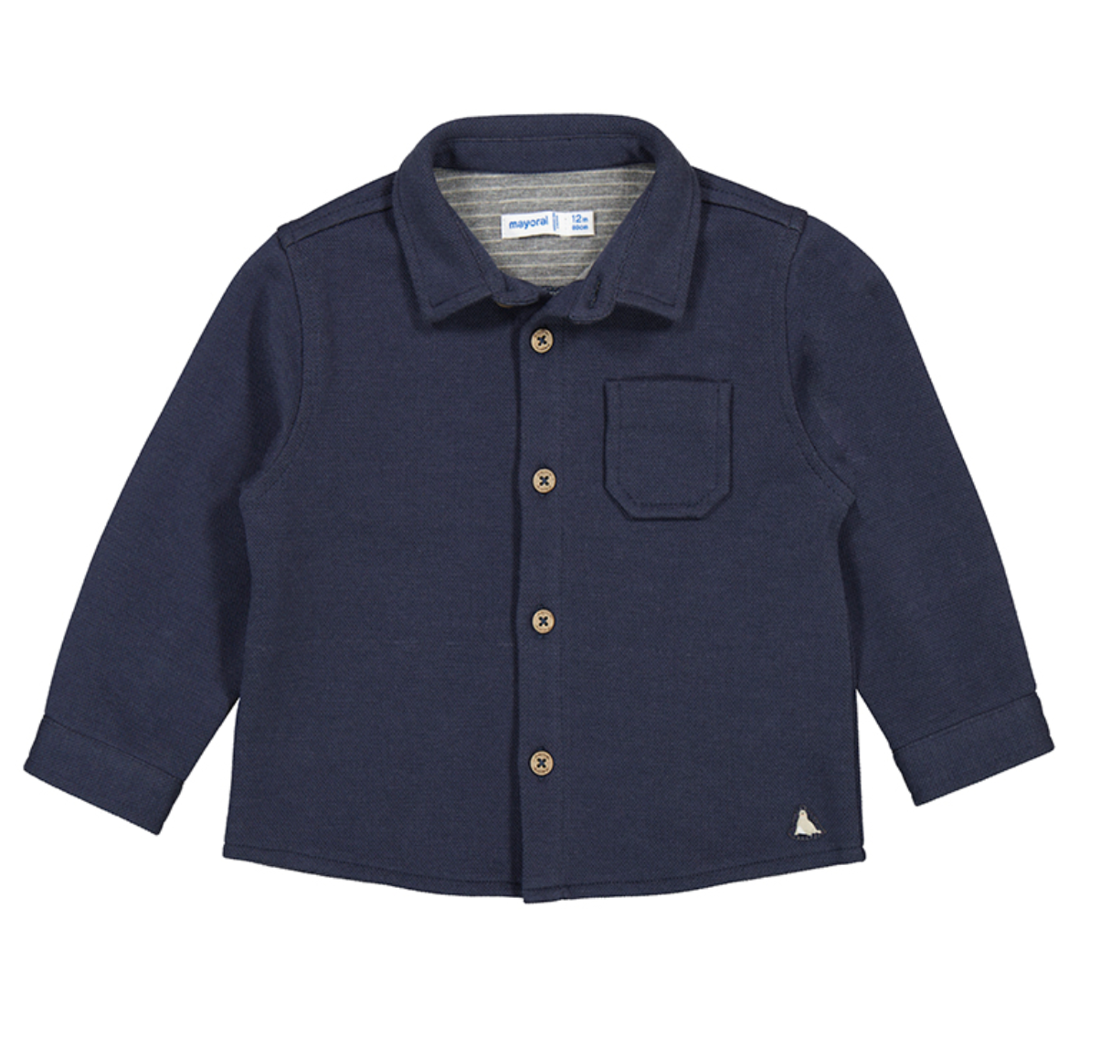 Navy Collared Shirt