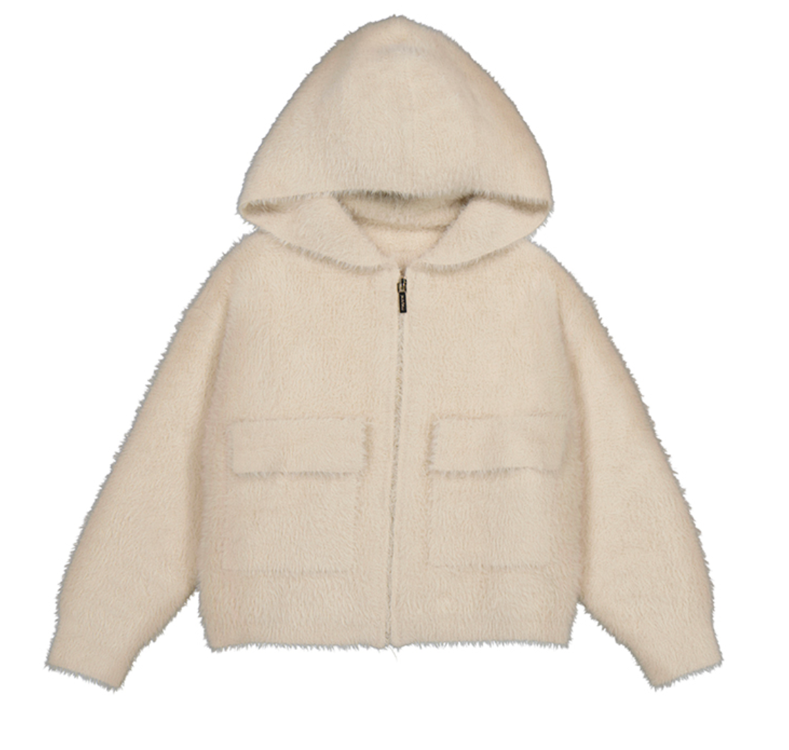 Almond Zip Up