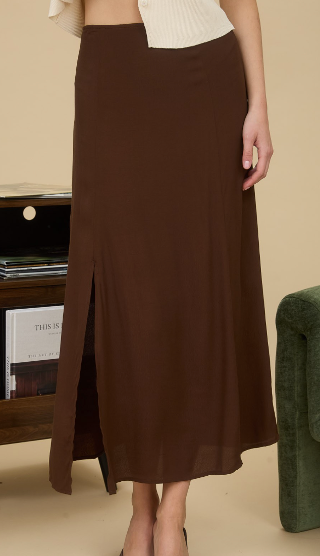 SKIES HIGH SLIT SKIRT