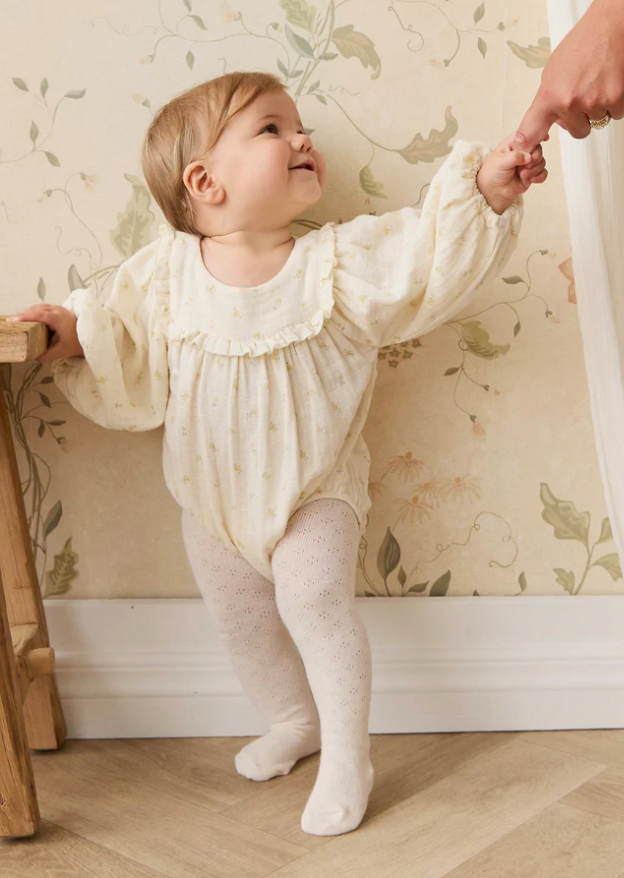 Organic Cotton Muslin Frances Playsuit