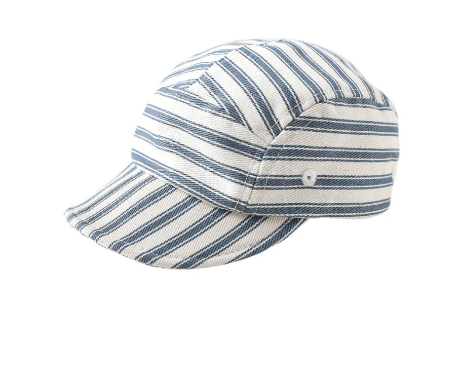 BABY CAP || OCEAN PINSTRIPE