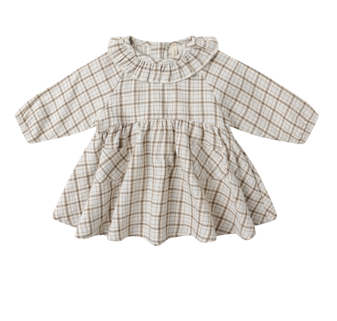 SIMONE DRESS || BLUE PLAID