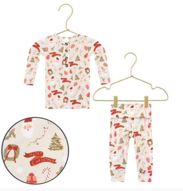 Mistletoe Top + Bottom