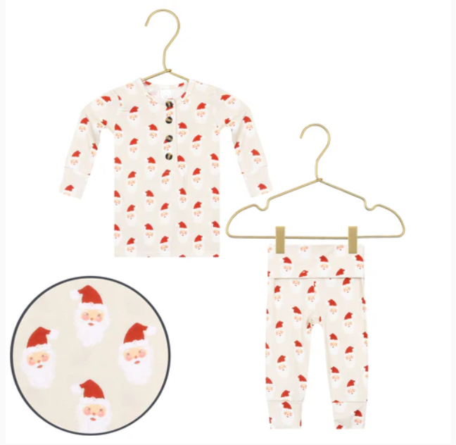 Santa Baby Top + Bottom