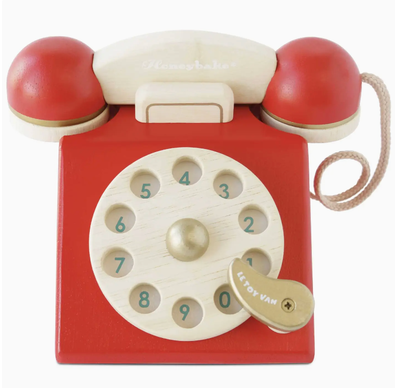 Vintage Wooden Phone