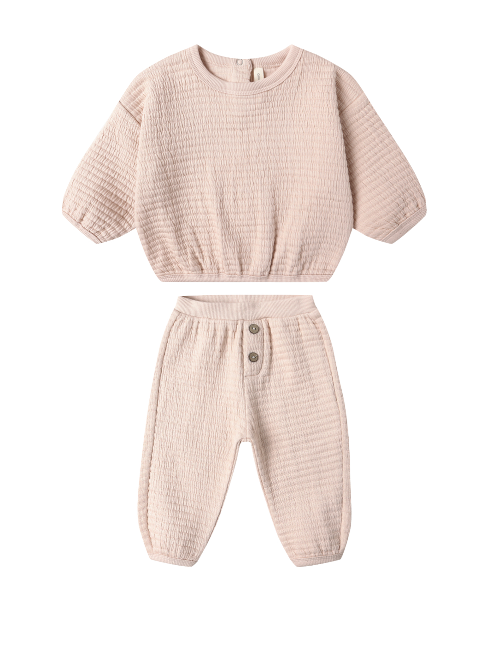 TEXTURED SWEAT SET || ANTIQUE