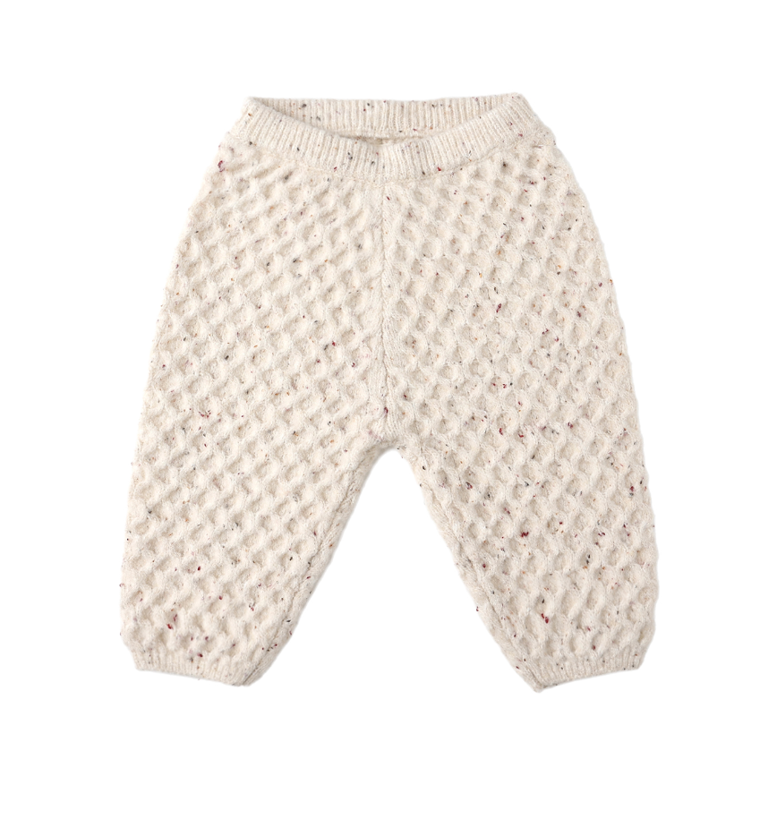 KNIT PANT || NATURAL SPECKLED