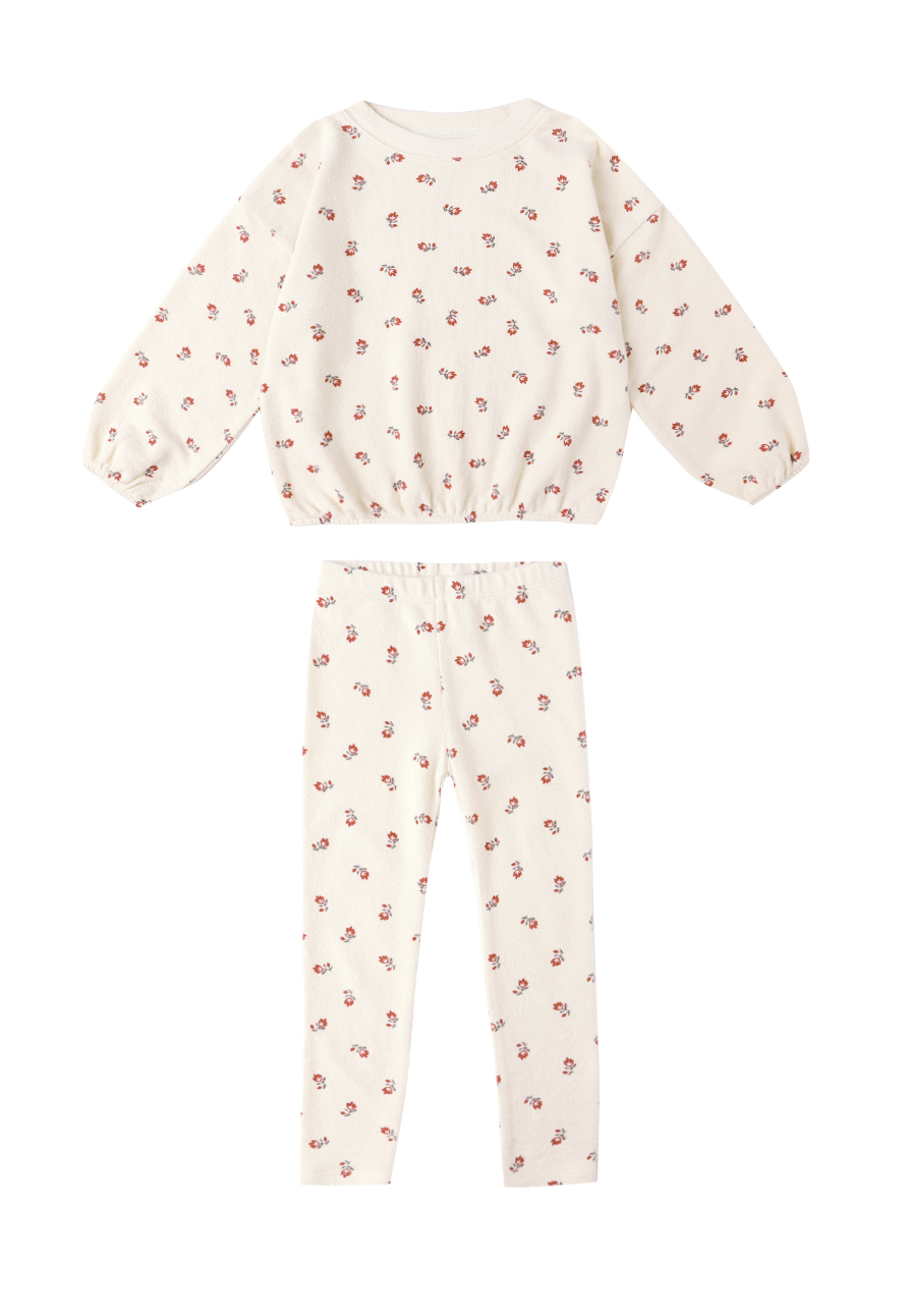 SPONGEY KNIT SET || RUBY DITSY