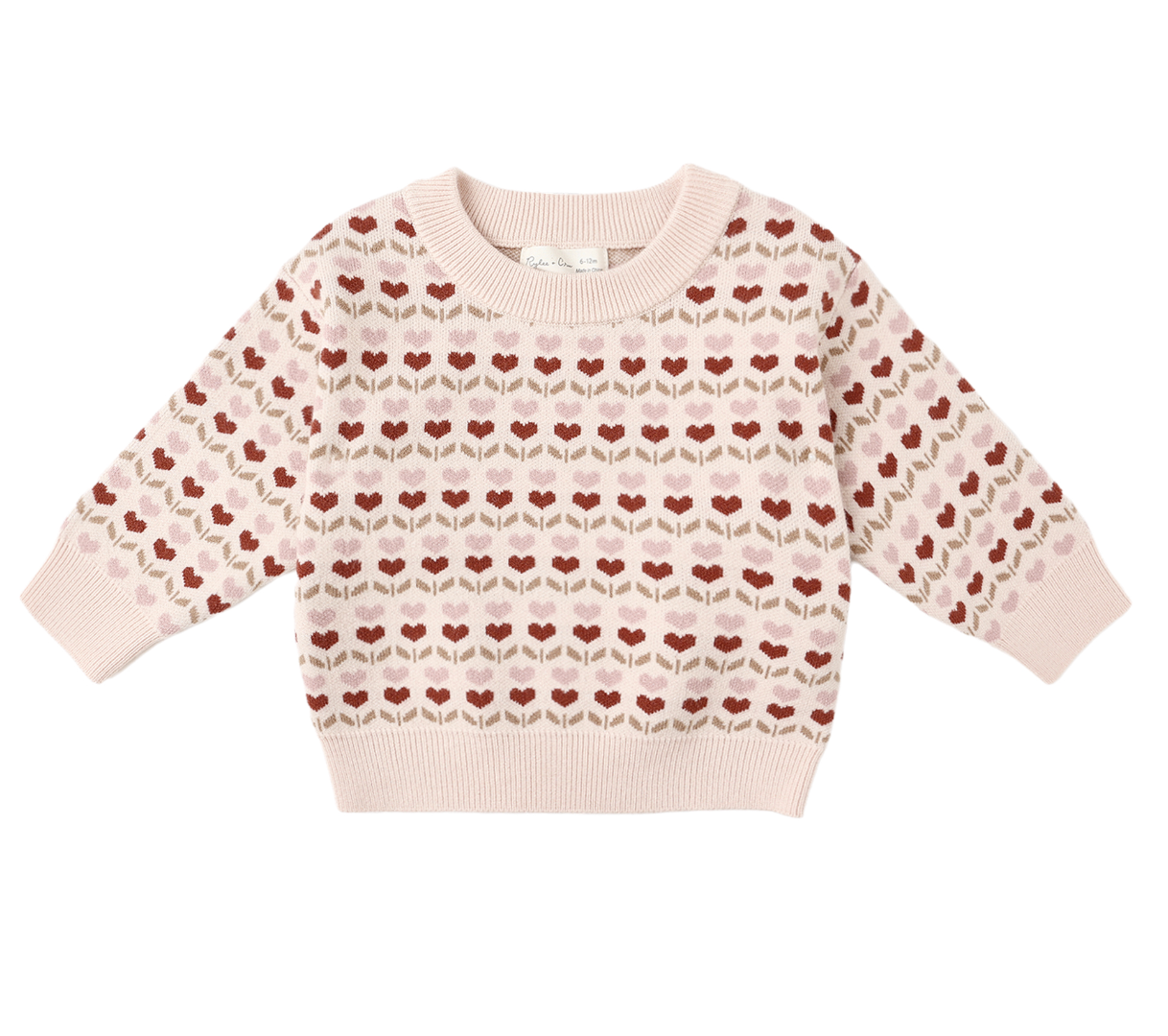 HILOH SWEATER || RUBY HEARTS
