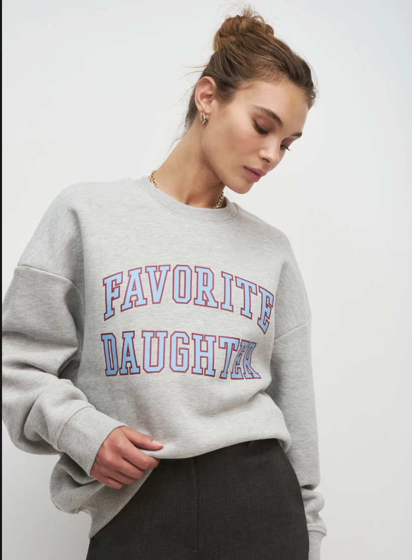 FAVORITE DAUGHTER THE COLLEGIATE SWEATSHIRT