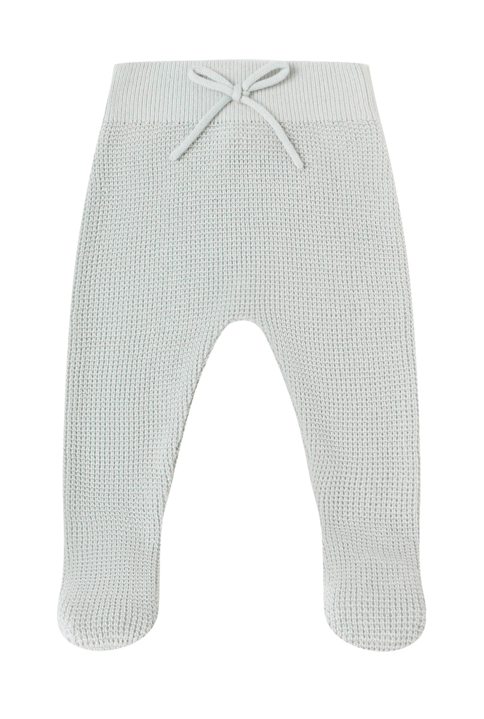 FOOTED KNIT PANT ICE BLUE