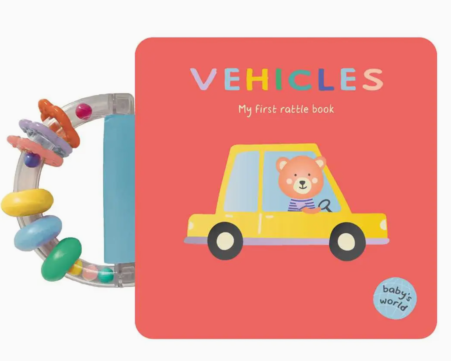 Vehicles: My First Rattle Book By