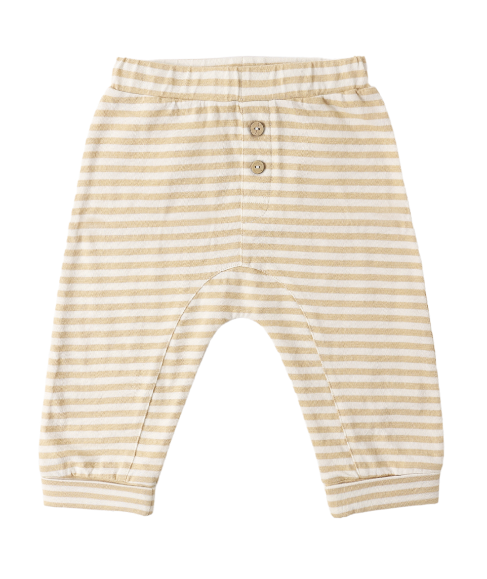 BABY CRU PANT BUTTERSCOTCH STRIPE
