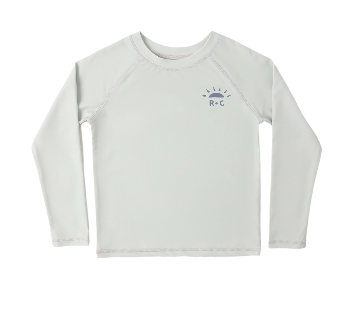 LONG SLEEVE RASHGUARD SEAFOAM